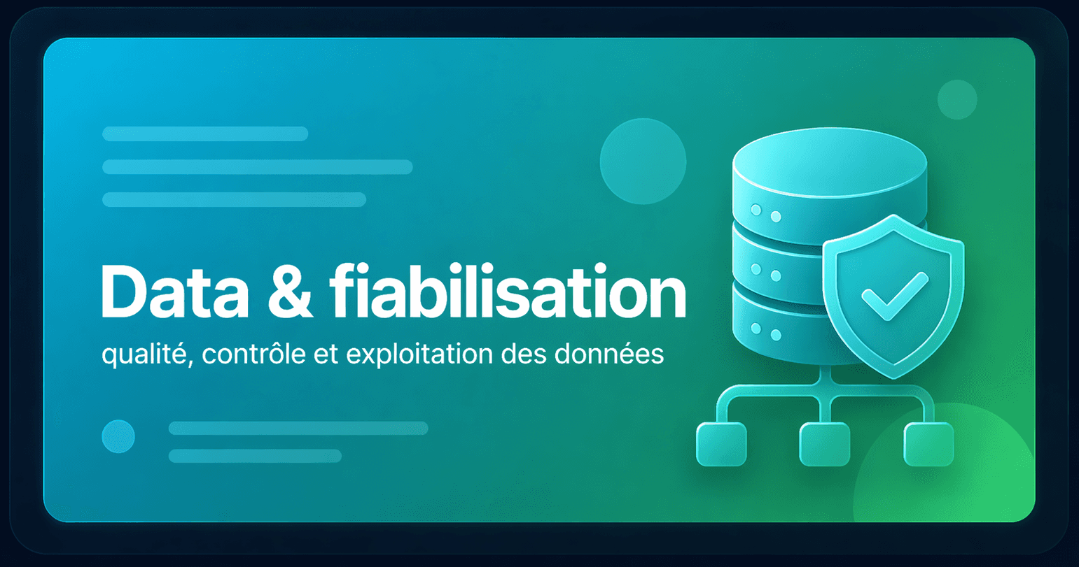 Data et fiabilisation